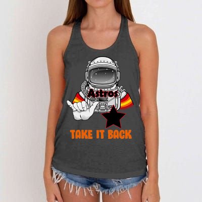 Astros Take It Back Women's Knotted Racerback Tank