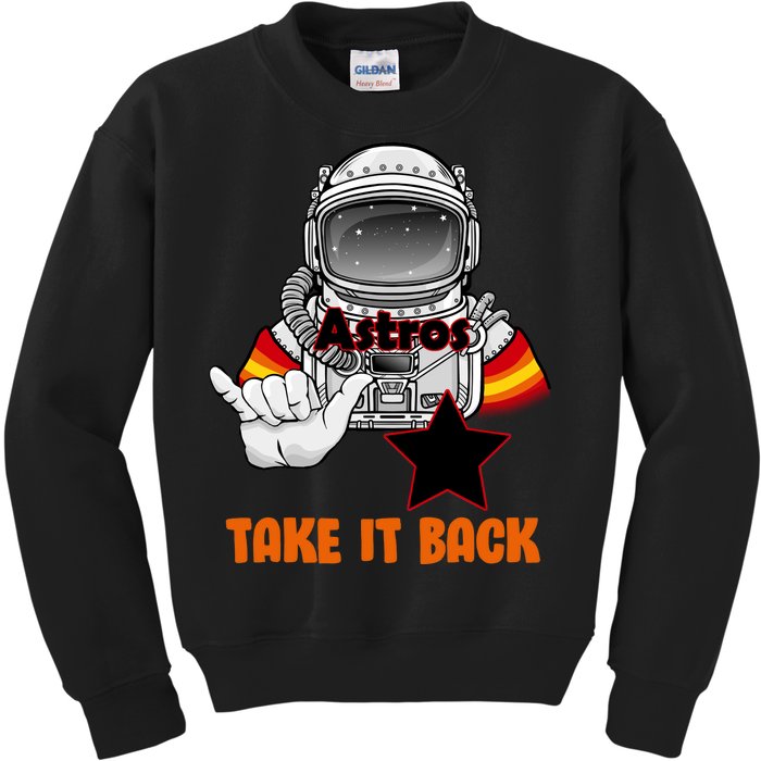 Astros Take It Back Kids Sweatshirt