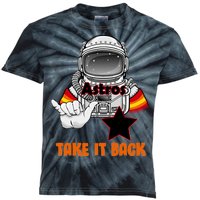 Astros Take It Back Kids Tie-Dye T-Shirt