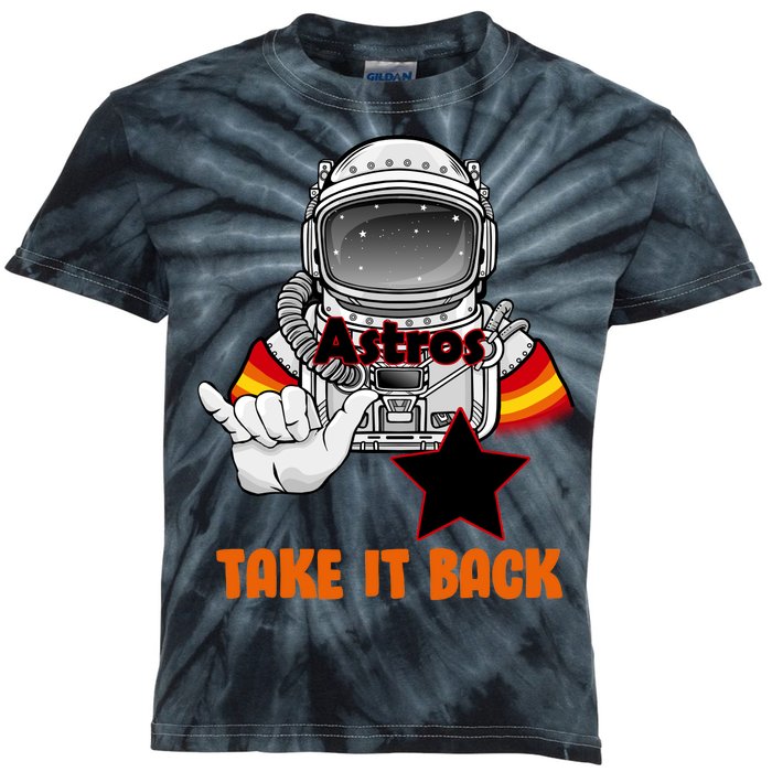 Astros Take It Back Kids Tie-Dye T-Shirt