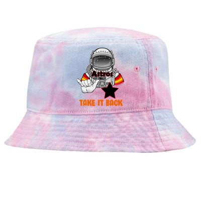 Astros Take It Back Tie-Dyed Bucket Hat