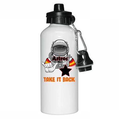 Astros Take It Back Aluminum Water Bottle