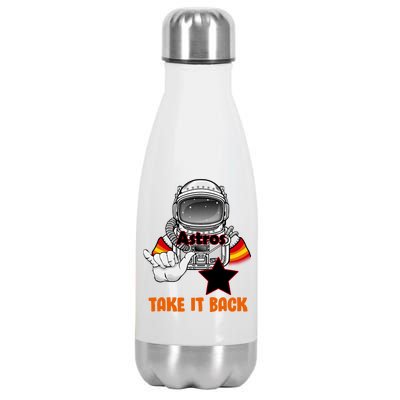 Astros Take It Back Stainless Steel Insulated Water Bottle