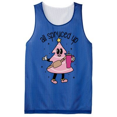 All Spruced Up Out Here Lookin Like A Snack Gift Mesh Reversible Basketball Jersey Tank