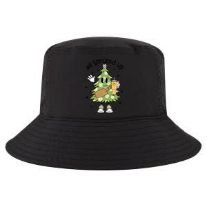 All Spruced Up Bougie Fir Life Christmas Tree Cool Comfort Performance Bucket Hat