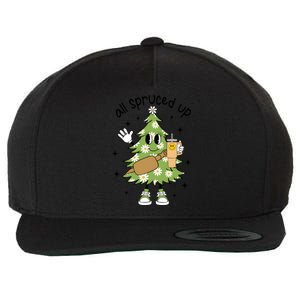 All Spruced Up Bougie Fir Life Christmas Tree Wool Snapback Cap