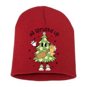 All Spruced Up Bougie Fir Life Christmas Tree Short Acrylic Beanie