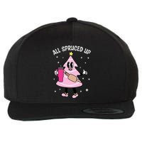 All Spruced Up Bougie Christmas Tree Boujee Xmas Christmas Wool Snapback Cap