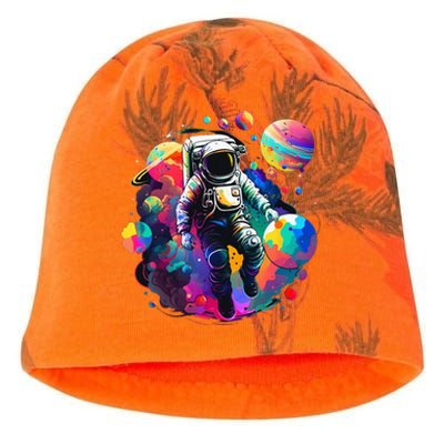 Astronaut Spaceman Universe Planets Galaxy Kati - Camo Knit Beanie