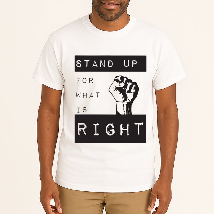 Activist Stand Up For What Is Right Change Makers Animal Rights Tall T-Shirt