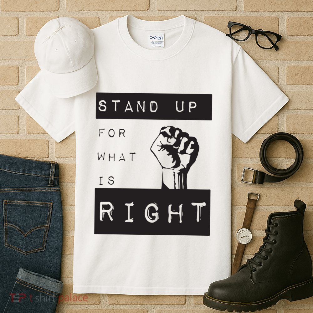 Activist Stand Up For What Is Right Change Makers Animal Rights Tall T-Shirt