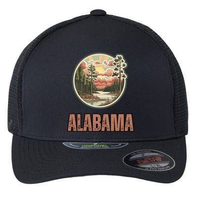 Alabama State Usa Flexfit Unipanel Trucker Cap