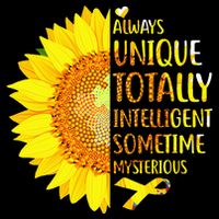 Autism Sunflower Unique Totally Intelligent Mysterious Bucket Hat