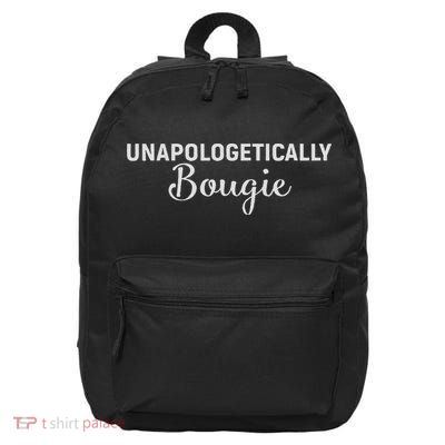 Amped Shop Unapologetically Bougie Black Cottonpolyester Blend Xs Short 16 in Basic Backpack
