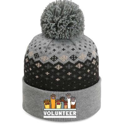 Animal Shelter Volunteer For Dog Rescue Supporter The Baniff Cuffed Pom Beanie