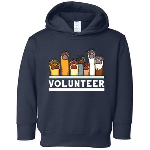 Animal Shelter Volunteer For Dog Rescue Supporter Toddler Hoodie