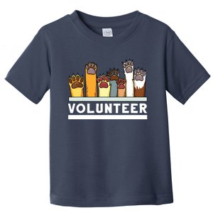 Animal Shelter Volunteer For Dog Rescue Supporter Toddler T-Shirt