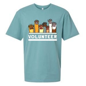 Animal Shelter Volunteer For Dog Rescue Supporter Sueded Cloud Jersey T-Shirt