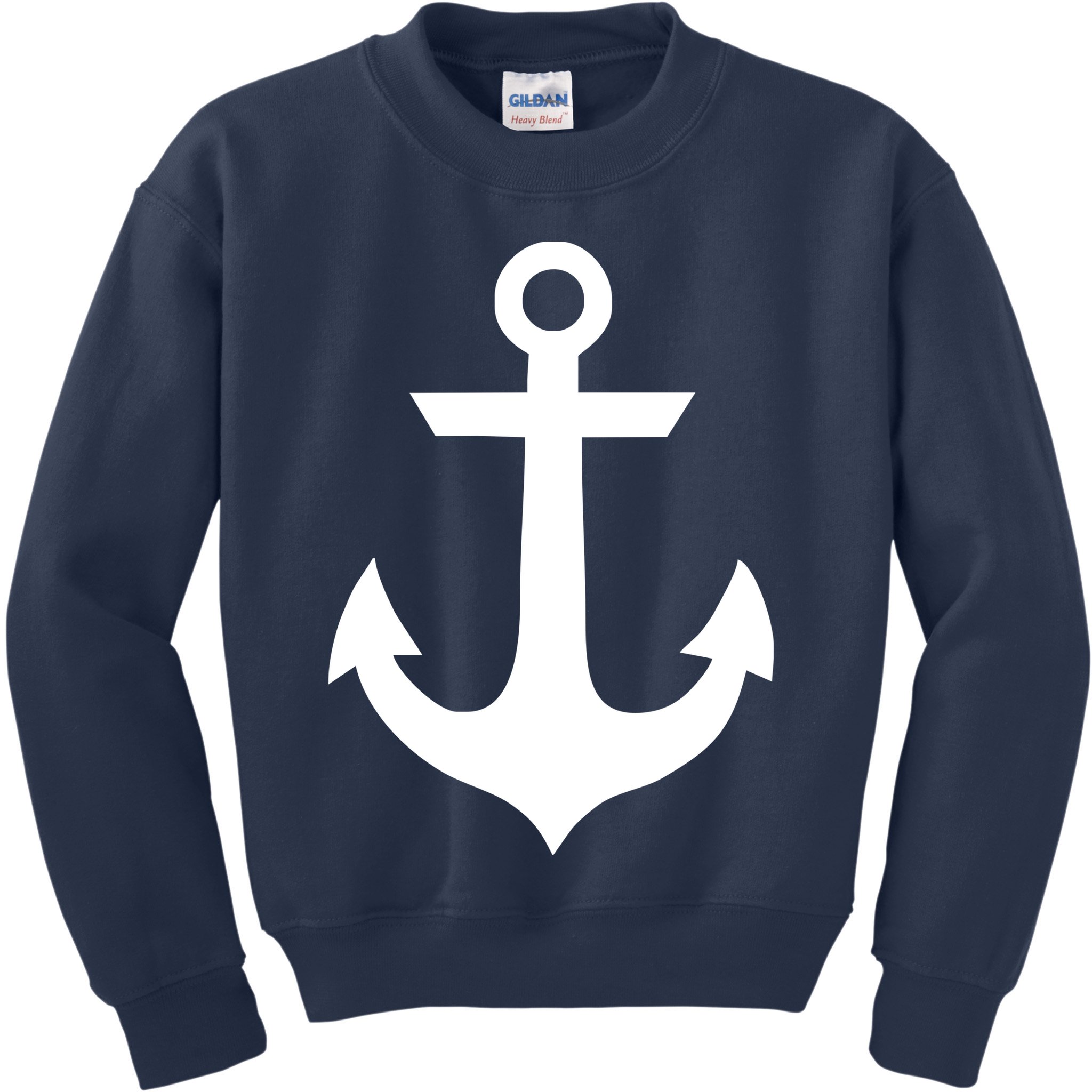 Anchorblack Sailor Vintage Style Navy Nautical Kids Sweatshirt