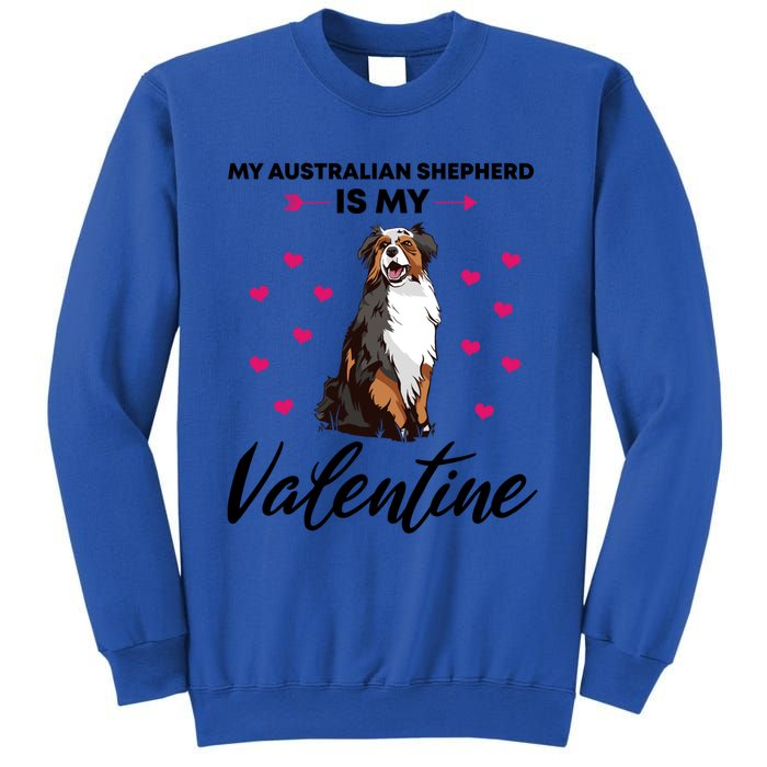 Australian Shepherd Valentine Dog Lovers Gift Sweatshirt