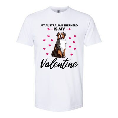 Australian Shepherd Valentine Dog Lovers Gift Softstyle CVC T-Shirt