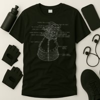 Apollo Saturn V F 1 Space Rocket Engine Blueprint T-Shirt