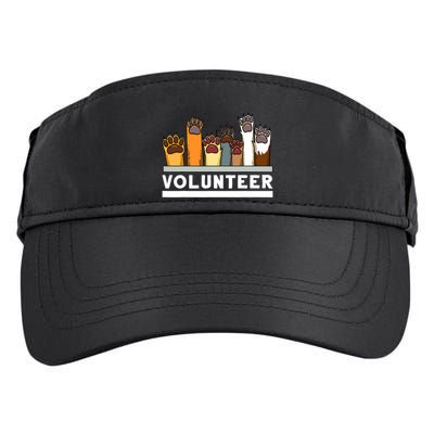 Animal Shelter Volunteer For Dog Rescue Supporter Adult Drive Performance Visor