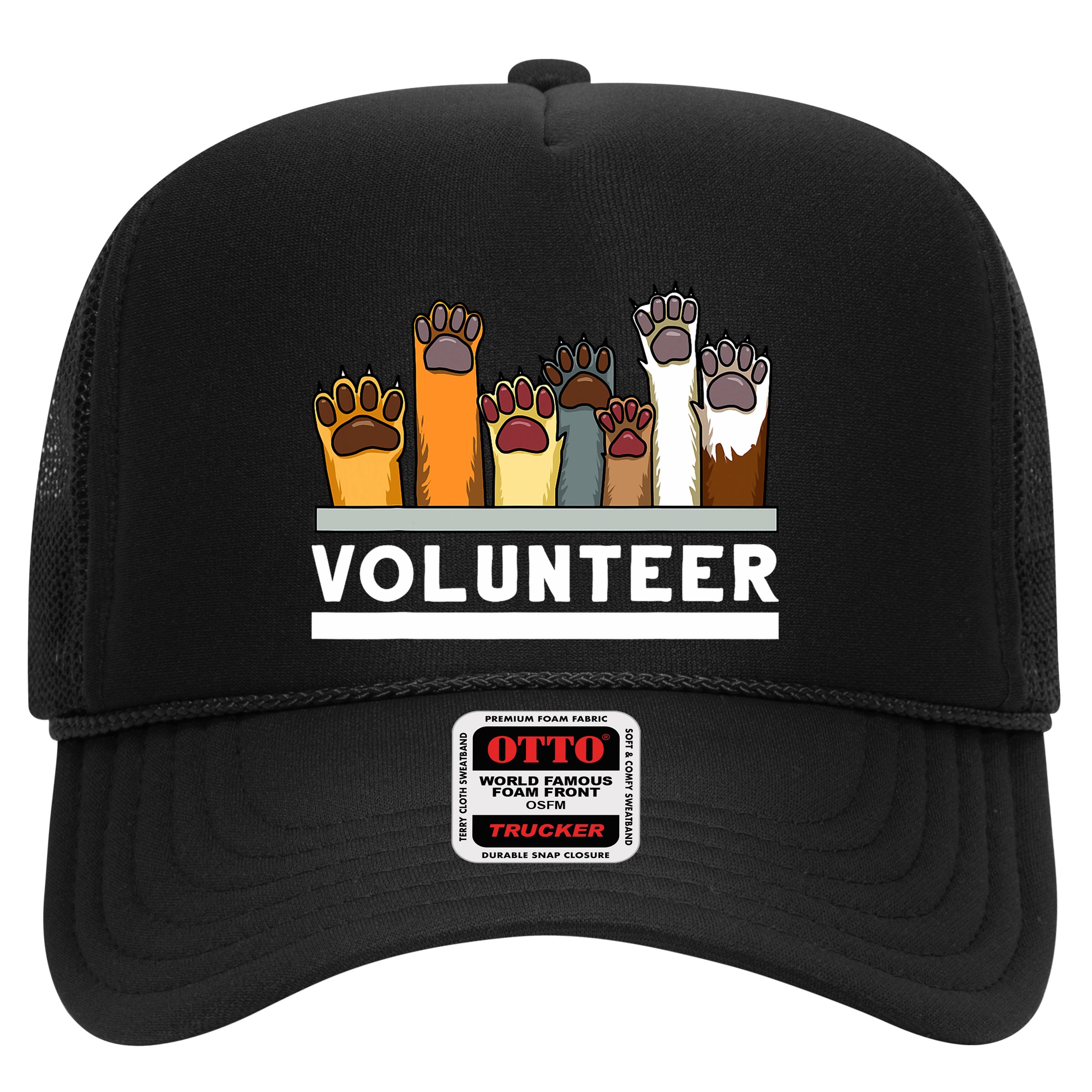 Animal Shelter Volunteer For Dog Rescue Supporter Hat