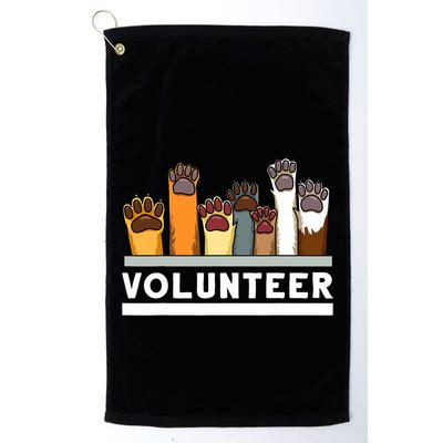 Animal Shelter Volunteer For Dog Rescue Supporter Golf Towel