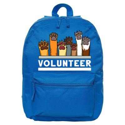 Animal Shelter Volunteer For Dog Rescue Supporter 16 in Basic Backpack