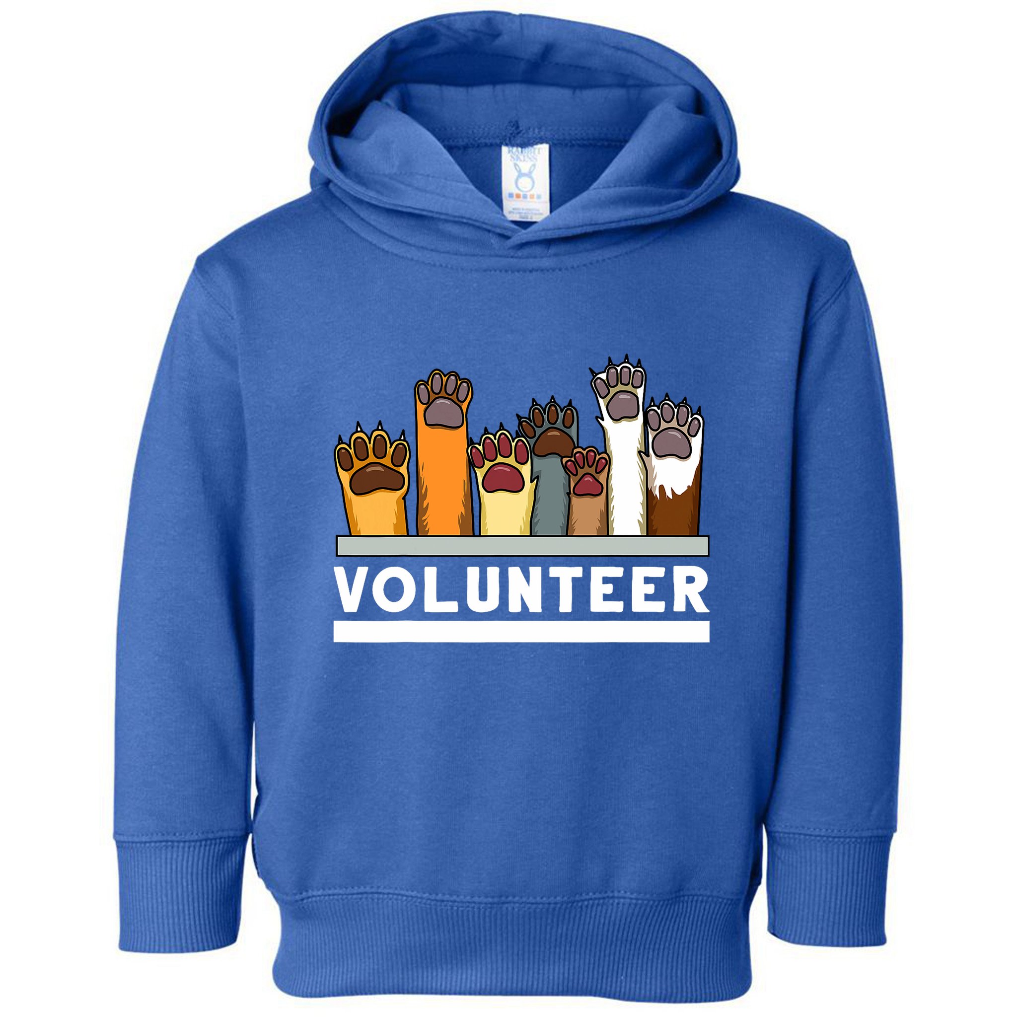 Animal Shelter Volunteer For Dog Rescue Supporter Toddler Hoodie