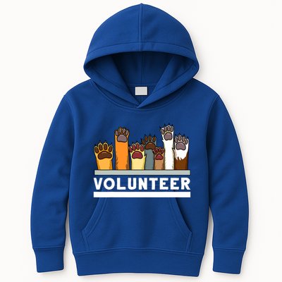 Animal Shelter Volunteer For Dog Rescue Supporter Kids Hoodie