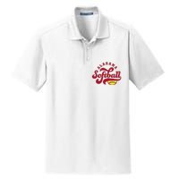 Alabama Softball Vintage Team Retro Softball Fan Dry Zone Grid Polo