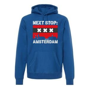 Amsterdam Summer Vacation Trip Next Stop Vacay Vibes Great Gift Premium Hoodie