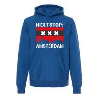 Amsterdam Summer Vacation Trip Next Stop Vacay Vibes Great Gift Premium Hoodie