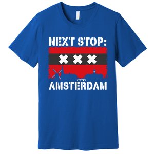 Amsterdam Summer Vacation Trip Next Stop Vacay Vibes Great Gift Premium T-Shirt