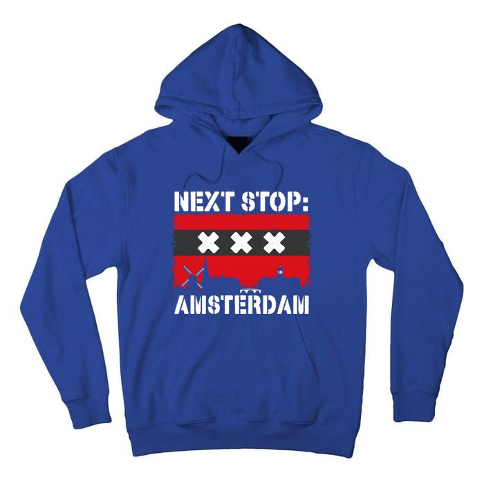 Amsterdam Summer Vacation Trip Next Stop Vacay Vibes Great Gift Tall Hoodie