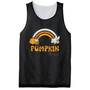 Autumn Season Vibes Graphic Mesh Reversible Basketball Jersey Tank