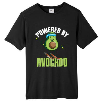 Avocado Skier Vegan Skiing Funny Gift Tall Fusion ChromaSoft Performance T-Shirt