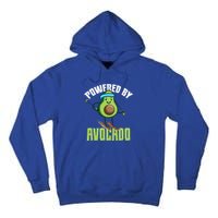 Avocado Skier Vegan Skiing Funny Gift Tall Hoodie