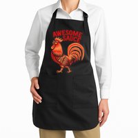 Awesome Sauce With Picture Of Rooster Apron