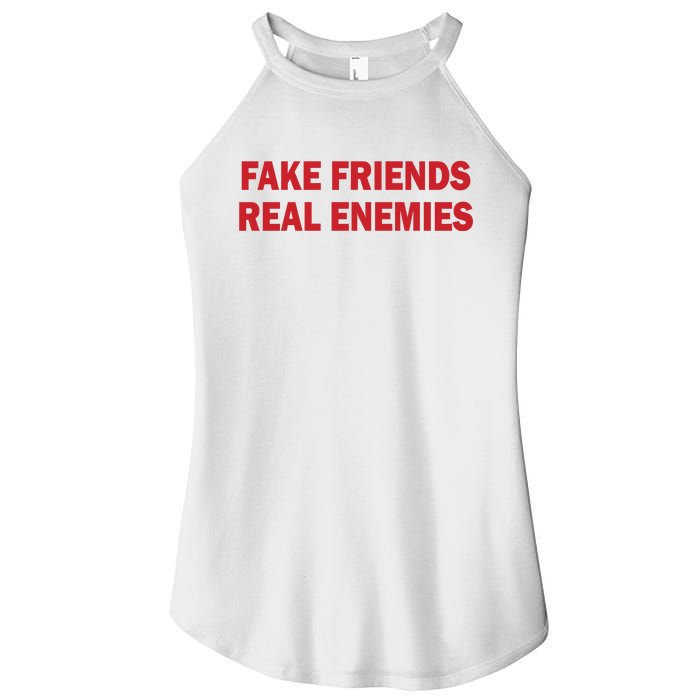 Amanda Serrano Wearing Fake Friends Real Enemies Women’s Perfect Tri Rocker Tank