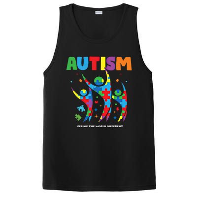 Autism Seeing World Different Autistic Autism Awareness Gift PosiCharge Competitor Tank