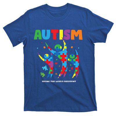 Autism Seeing World Different Autistic Autism Awareness Gift T-Shirt