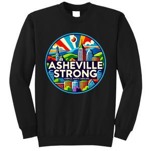 Asheville Strong Western Nc Helene Recovery Sweatshirt