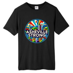 Asheville Strong Western Nc Helene Recovery Tall Fusion ChromaSoft Performance T-Shirt