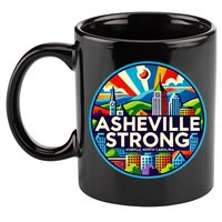Asheville Strong Western Nc Helene Recovery 11oz C Handle Ceramic Mug