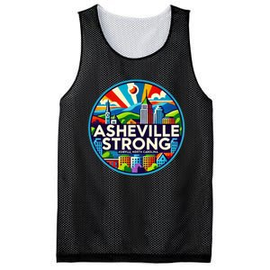 Asheville Strong Western Nc Helene Recovery Mesh Reversible Basketball Jersey Tank