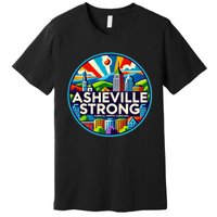 Asheville Strong Western Nc Helene Recovery Premium T-Shirt