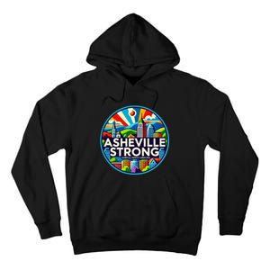 Asheville Strong Western Nc Helene Recovery Tall Hoodie